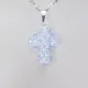 Small Cross - Urielle-Silver Chain - 2